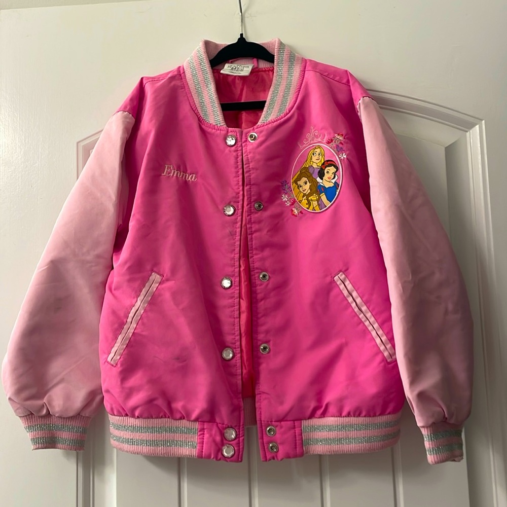 Disney light jacket with princesses at the back